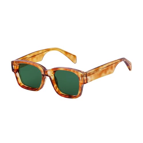 Lunettes de soleil carrées pour vos terrasses d'été et sorties urbaines monture vintage