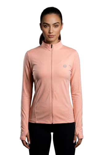Image of PUMP'D Women's Jacket | Slim Fit | Thumb Hole Open Sleeve | With zipper | Perfect for workout