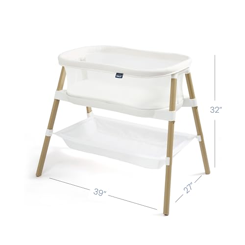 HALO® BassiNest® Essential Sleeper – Portable Baby Bassinet with Breathable Mesh Sides, Storage Shelf & Easy Assembly – Lightweight, Space-Saving Bedside Crib for Newborns - image 7