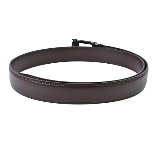 Image of WildHorn Men's Genuine Leather Belt for Men| Premium Auto-Lock Buckle | Adjustable up to 48 inch | Formal & Casual Wear | Micro-Adjust Fit | Stylish Gift Box Included