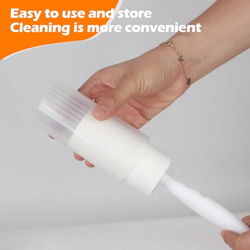 20 Rollen (1200 Blatt) Fusselrolle, mit 2 Griffe und 2 Staubschutz, Ideal als Fusselrolle tierhaare, Fusselbürste kleidung oder lint roller für Kleidung, Fusselroller, Bett,Sofa,Katzen- und Hundehaare