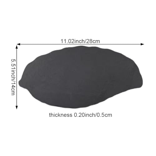 Assiette en pierre en forme de feuille pour une table moderne et épurée - 8
