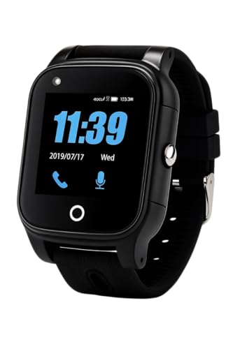 SkyAngel911Wrist Smart Medical Alert Watch – No Contract, One-Time Cost,