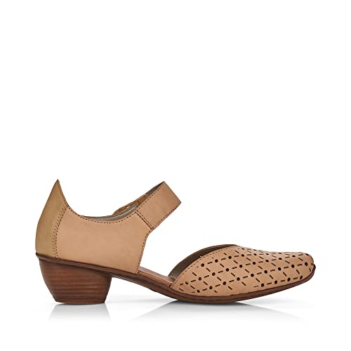 Rieker Women's 43760-60 Mirjam Pump Beige #TOP3
