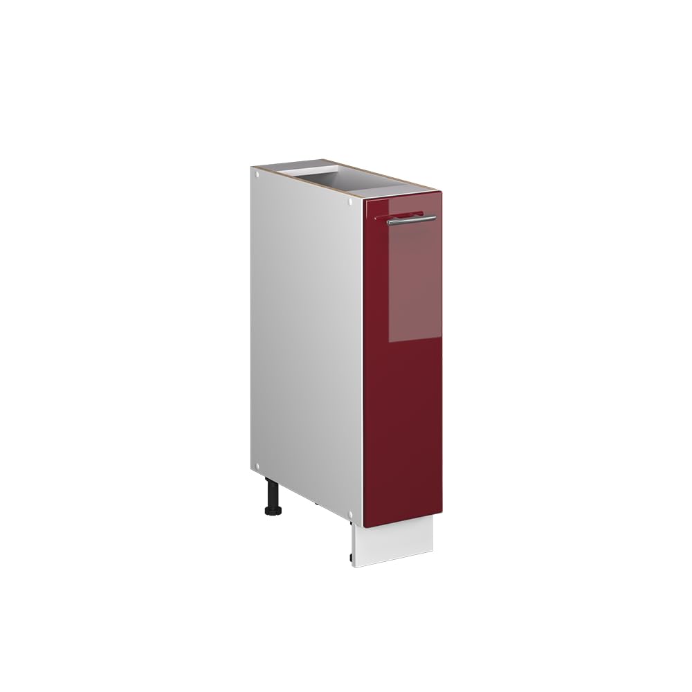 Vicco Pharmacy cabinet Fame-Line, Bordeaux High Gloss/White, 20 cm