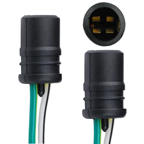 Lot De 10 Supports Douille Ampoule T10 W5W W3W Caoutchouc - Connecteur 6-24V