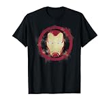 Marvel Avengers Endgame Iron Man Spray Paint Logo  T-Shirt
