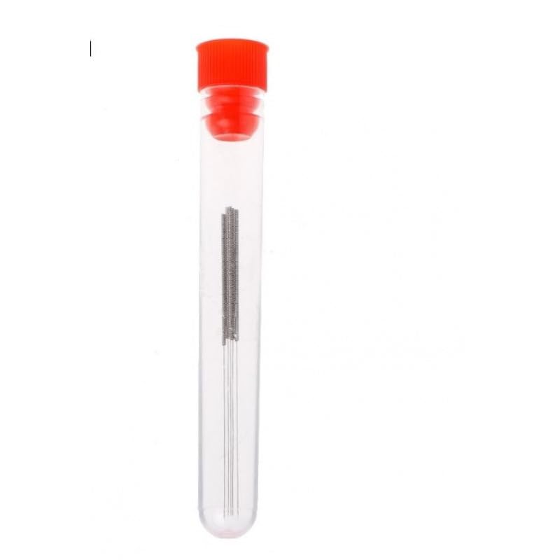 REES52 5Pcs 3D Printer Nozzle Cleaning Kit,Stainless Steel Nozzle Cleaning Needles 3D Printer Tool Kit 3D Printer Nozzle Cleaner 3D Printer Accessories 0.25MM-picture-2