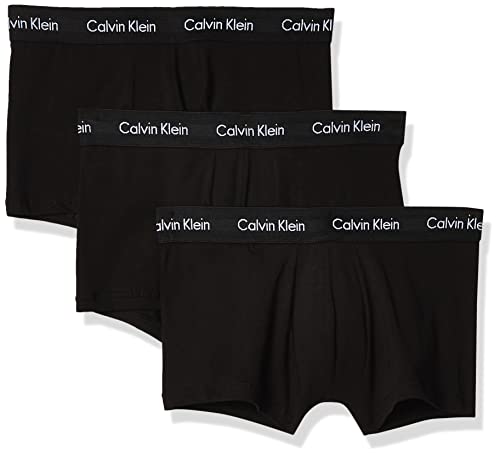 Calvin Klein Mens Cotton Stretch 3-Pack Low Rise Trunks product thumbnail 9