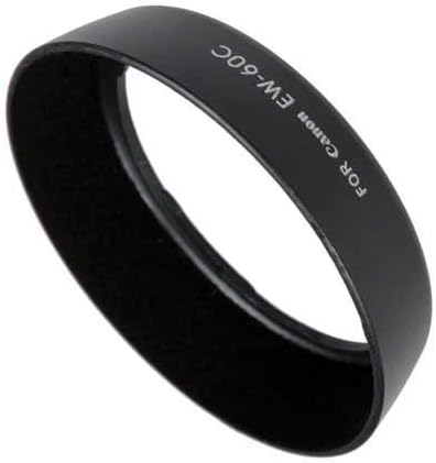 Fotodiox Lens Hood Replacement for EW-60C Compatible with Canon EF 28-80mm f/3.5-5.6 II, EF 28-90mm f/4-5.6 III, EF-S 18-55mm f/3.5-5.6 I, IS II, USM Lenses