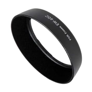 Fotodiox Dedicated Bayonet Lens Hood, for Canon EF-S USM 18-55mm f/3.5-5.6 I, II, is Lens, 28-80mm f/3.5-5.6 II, II USM, III, IV, V, 28-90mm, f/4.0-5.6 Lens (Canon EW-60c)