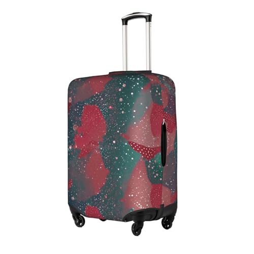 Glitter Pattern Print Travel Elastic Suitcase Luggage Baggage Cover Protector, Washable And Anti-Scratch2
