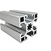 GTPBAO 4545 Industrial Aluminum Profile 45x45mm Square Column Linear Extrusion Frame Rail for Industrial Climbing Platform Extruded Rail(950mm 37.4