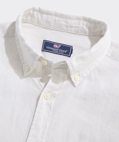 vineyard vines Men's Linen Surfside Solid Shirt2
