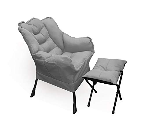 Vafany Adjustable Recliner Chair Reclining Armchair with Ottoman Set and Side Pocket Portable Soft Sofa Chair Lounge Chair Comfy Room Chair for Living Bedroom Office Vafany Adjustable Recliner Chair Reclining Armchair with Ottoman Set and Side Pocket Portable Soft Sofa Chair Lounge Chair Comfy Room Chair for Living Bedroom Office