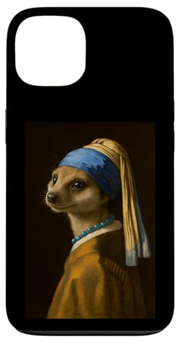 Meerkat ̎q p[ CO G A[g j̎q ̎q LbY X}zP[X iPhone 13 p