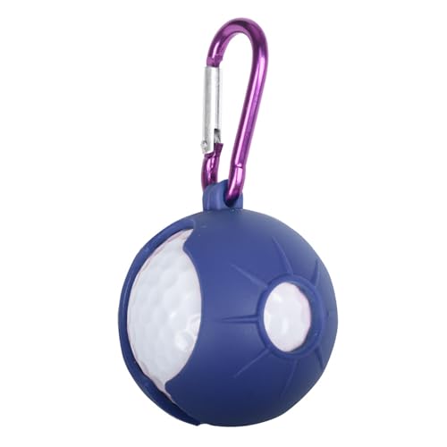 CHIZISX Soporte de silicona para pelotas de golf, funda protectora con hebilla para bolsa de golf, cinturón deportivo