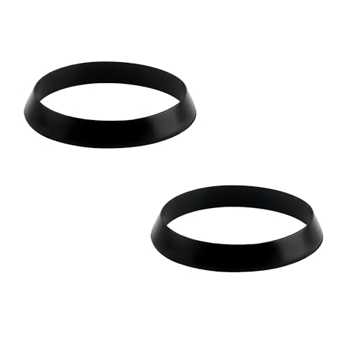 Qrity 6 PCS Cone Seal Ring, Slip Joint Washer, Rubber Washer for Drain Pipe Sink Odour Trap Siphon 32MM Waste Pipe O Ring Seal