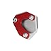 Kickstand Side Stand Extender Pad Compatible with GROM 125 MSX125 2013-2024, Monkey 125 2019-2024 (Red)