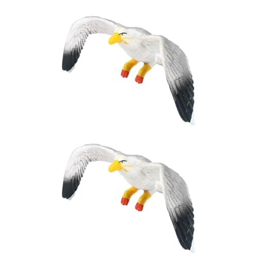Mini mouettes de Noël légères et résistantes déco de bureau en plastique - 2