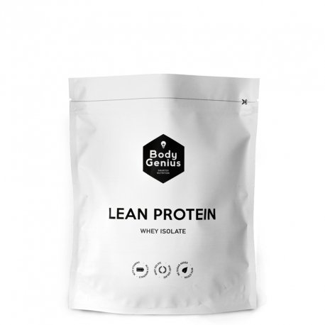 BODY GENIUS Lean Protein (Leche Merengada). 500g. Whey Isolate. Proteína en Polvo con Stevia. Vitaminas y Minerales. Hecho en España.
