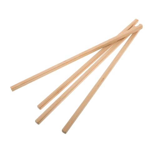 4 Piezas Palillos Mahjong de Madera para Juegos Americanos miniatura 1