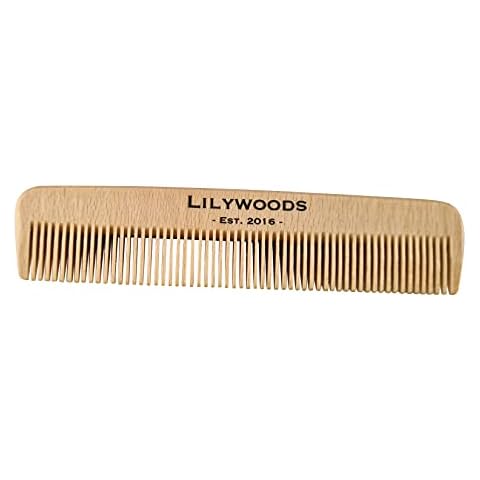 Lilywoods 13cm Wooden Baby Hair Comb - made of Natural Beechwood - for Infants and Children Cover