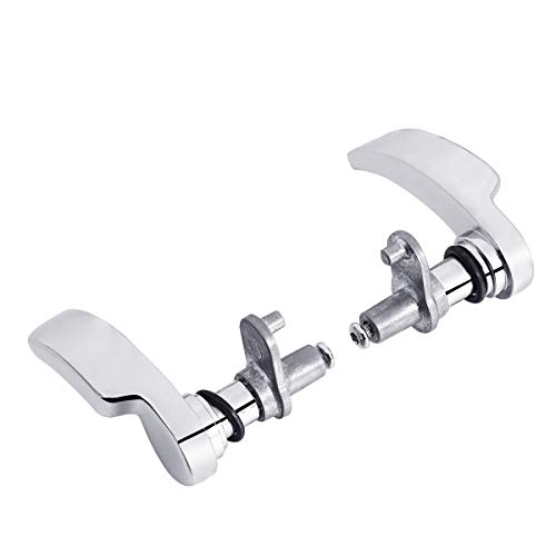 Lifter para tapas de alforjas de aleación de zinc cromado para Harley Touring Road King Street Glide Road Glide Electra Glide 2014-2026 miniatura 3