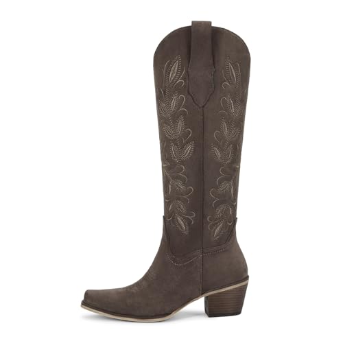 Image of wetkiss Women's Knee High Cowboy Boots