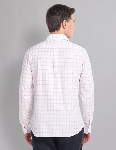 Image of AD by Arvind Tartan Check Cotton Summer Shirt