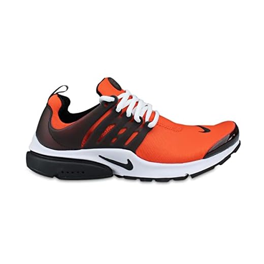 Nike Air Presto Mens Running Trainers CT3550 Sneakers Shoes (UK 11 US 12 EU 46, Orange Black White 800)