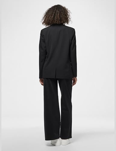 Blazer léopard chic PCBOZZY veste fluide imprimé animal - 4