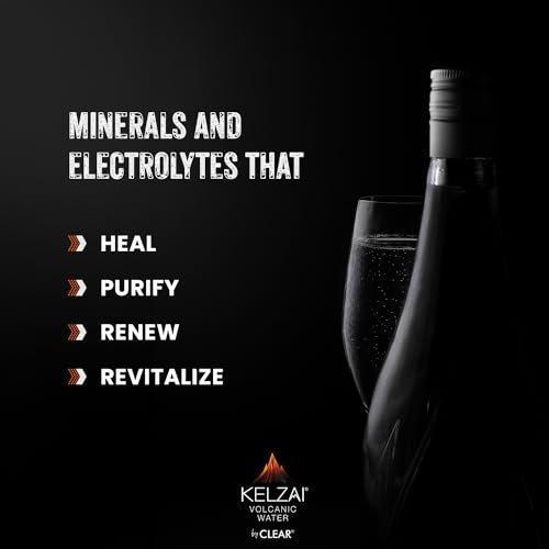 Image of Kelzai Natural Rejuvenator Volcanic Mineral Rich Still Water 750ml | Everyday Hydration (Glass Bottle)