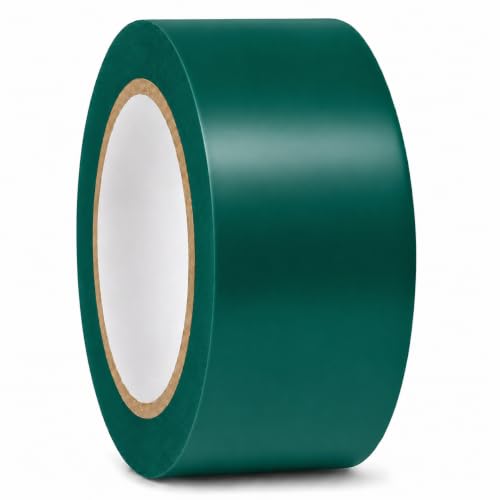 Image of GGR Supplies T.R.U. CVT-536 Emerald Green Vinyl Pinstriping Dance Floor Tape: 2 in. Wide x 36 yds. Several Colors
