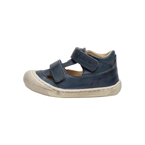 Naturino Blue Puffy-Leather Sandals for Boys Cover