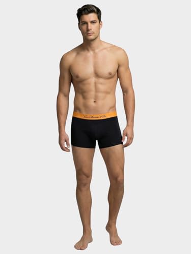 Image of Levi's Cotton Elite Trunk | Premium Men's Trunk Underwear | 4-Way Stretch | Outer Elastic Waistband | H-Pocket | Style 072 | Pack of 2