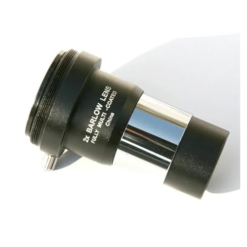Lente Barlow 2X de 1,25 pulgadas para observar astros con tu ocular