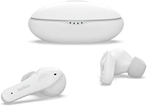 Belkin SOUNDFORM Nano - Auriculares inalámbricos para niños, límite de 85 dB para protección auditiva, aprendizaje en línea, escuela, IPX5