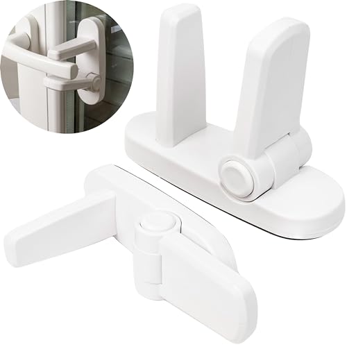 Alyvisun Blocca Maniglia Porta 2 Pezzi - Chiusura Sicurezza Bambini Autoadesiva - Foto 8