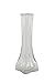 Royal Imports Flower/Bud Glass Vase Decorative Centerpiece Home Wedding Stripe Design 8.5" Tall, 1" Opening, Clear