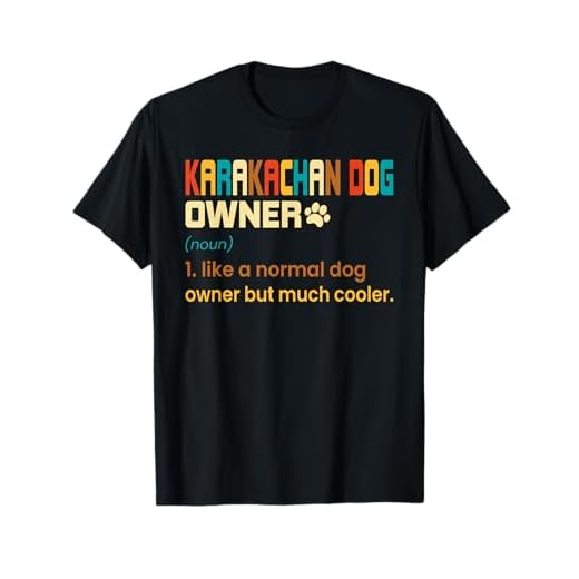 Funny Karakachan Vintage Retro Dog Mom Dad Gift T-Shirt