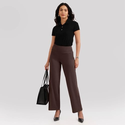 Image of BlissClub Ultimate Wide Leg Pants Lite for Women, Tall (for Women Above 5'5)