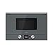 Teka 112030002 Microondas de integración con base cerámica Urban Colors Edition, Capacidad 22L, ML 8220 BIS, Cristal Stone grey, 28 x 35 x 22 cm