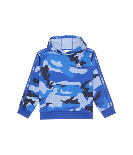 adidas Boys' AOP France Camo Hooded Pullover (Big Kids)