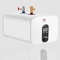 VINABUKS Electric Water Heater Smart 3.3 Gallon Point of Use Hot Water Heaters 120V US Safty Plug Boiler Wash Under Sink (15L)