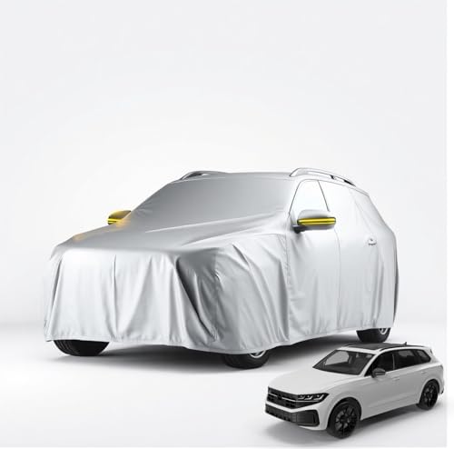 SUV Autoplane Autoschutzhülle Vollgarage Auto Garage Abdeckung - Car Cover - Abdeckplane wasserdicht - Autoabdeckung - Outdoor & Indoor - (1x SUV (490x190x180cm))
