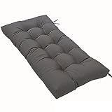 Photo Gallery sumuri cuscino per panca impermeabile per interni/esterni, cuscino trapuntato per mobili da patio, cuscini antiscivolo per panca con lacci (colore: grigio scuro) Photo Gallery sumuri cuscino per panca impermeabile per interni/esterni, cuscino trapuntato per mobili da patio, cuscini antiscivolo per panca con lacci (colore: grigio scuro)