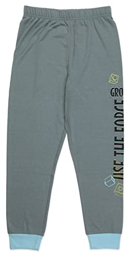 Lego Star Wars Pajama Set For Boys, 3-Piece Grogu, Baby Yoda T-Shirt, Lounge Pants, And Shorts Set, Light Blue, Size 8 #TOP2