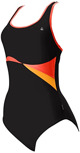 Maiô, maputo, preto e rosa tam42