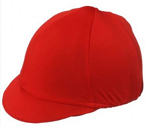 JT International Lycra Helmet Cover Red